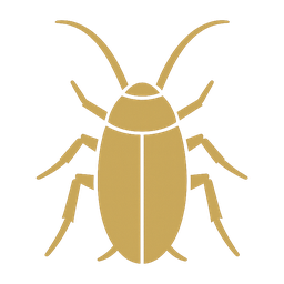 Pest control and bed bugs icon